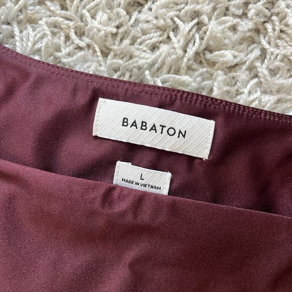 Aritzia Satinette Squareneck Minidress - Picture 2 of 5